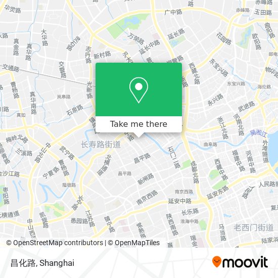 昌化路 map