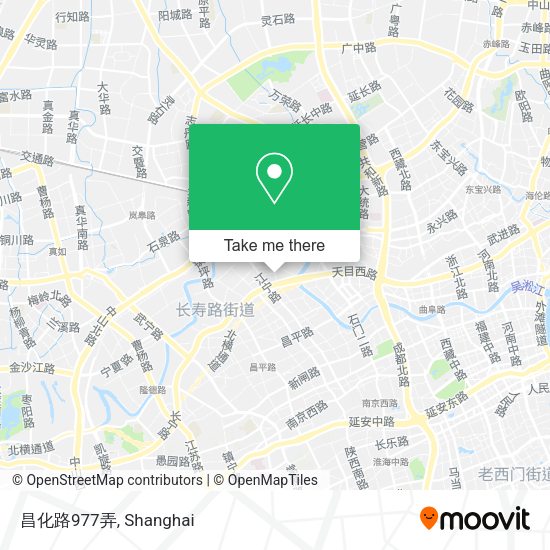 昌化路977弄 map