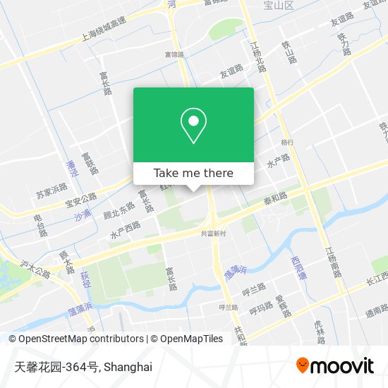 天馨花园-364号 map