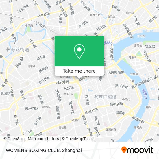 WOMENS BOXING CLUB map