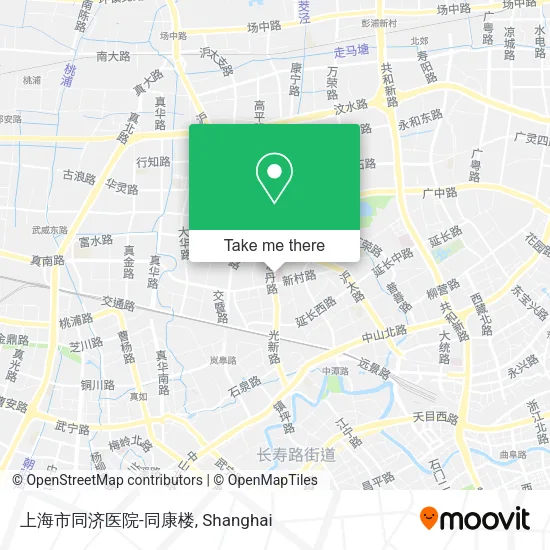 上海市同济医院-同康楼 map