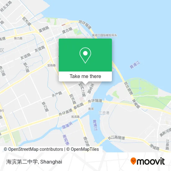 海滨第二中学 map