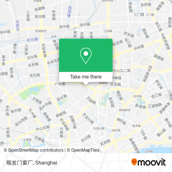 顺发门窗厂 map