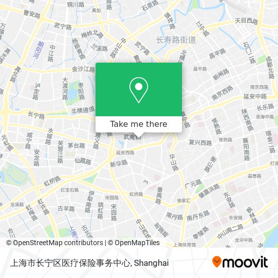 上海市长宁区医疗保险事务中心 map