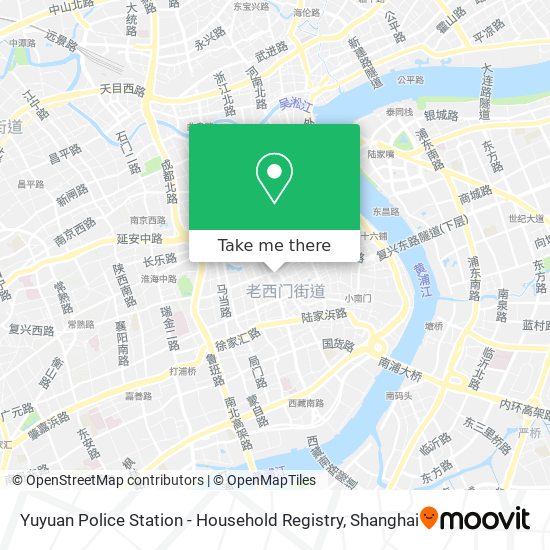 Yuyuan Police Station - Household Registry map