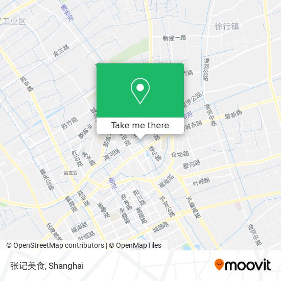 张记美食 map
