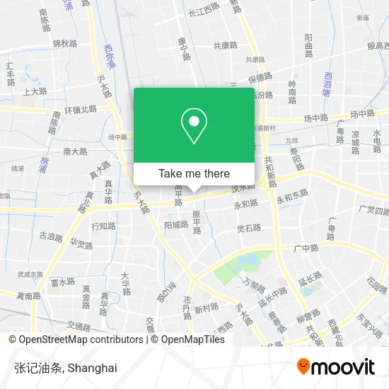 张记油条 map