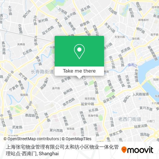 上海张宅物业管理有限公司太和坊小区物业一体化管理站点-西南门 map