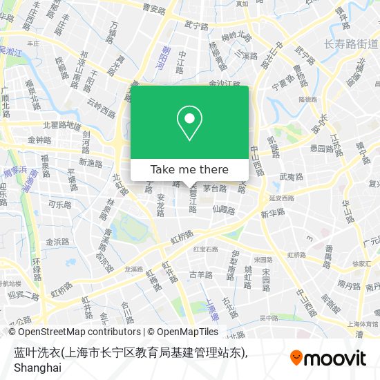 蓝叶洗衣(上海市长宁区教育局基建管理站东) map