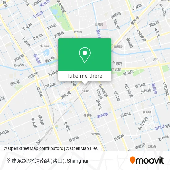 莘建东路/水清南路(路口) map