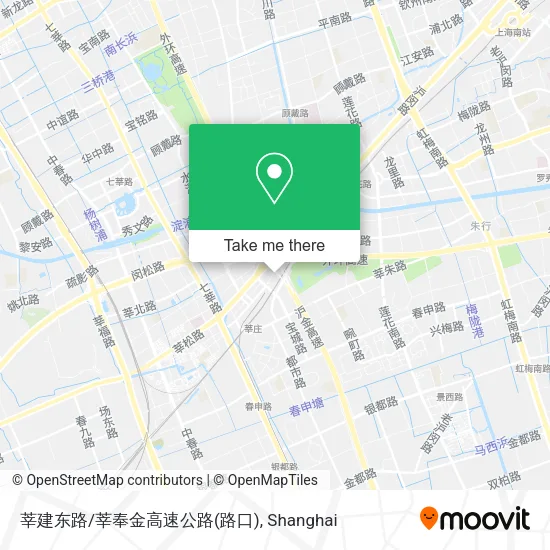 莘建东路/莘奉金高速公路(路口) map