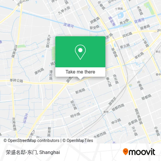 荣盛名邸-东门 map