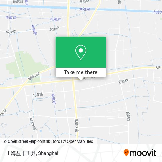上海益丰工具 map