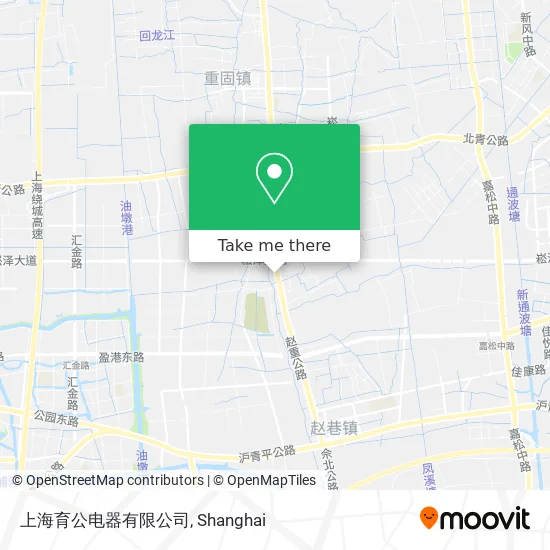 上海育公电器有限公司 map