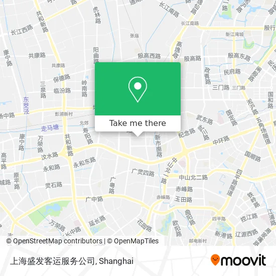 上海盛发客运服务公司 map