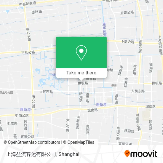 上海益流客运有限公司 map
