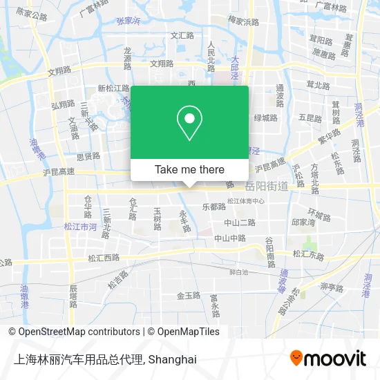 上海林丽汽车用品总代理 map