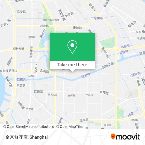 金京鲜花店 map