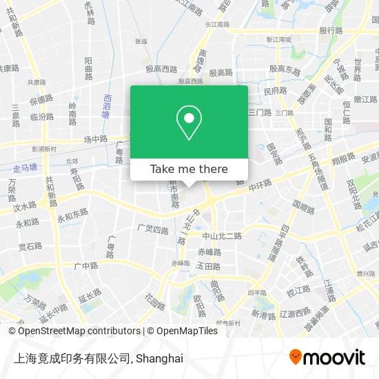 上海竟成印务有限公司 map