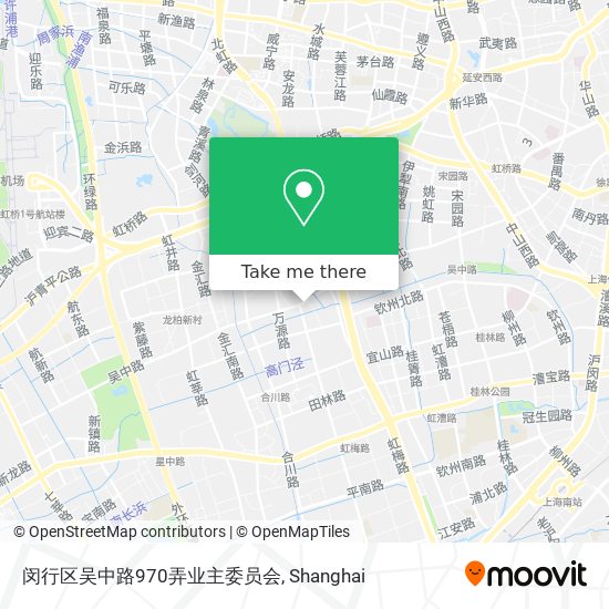 闵行区吴中路970弄业主委员会 map
