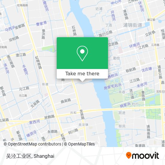 吴泾工业区 map