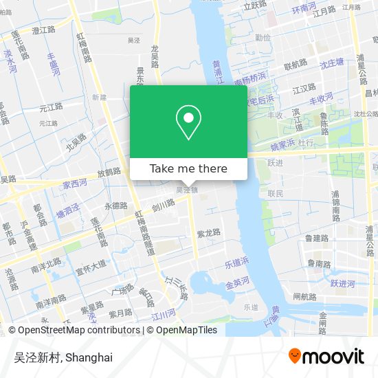 吴泾新村 map