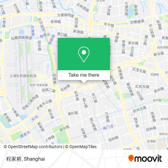 程家桥 map