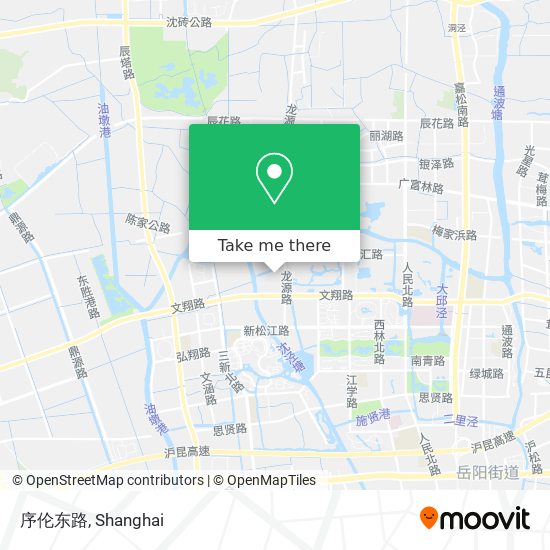 序伦东路 map
