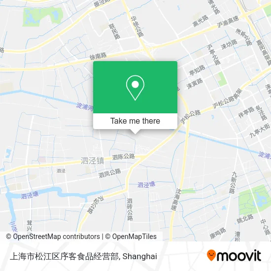 上海市松江区序客食品经营部 map