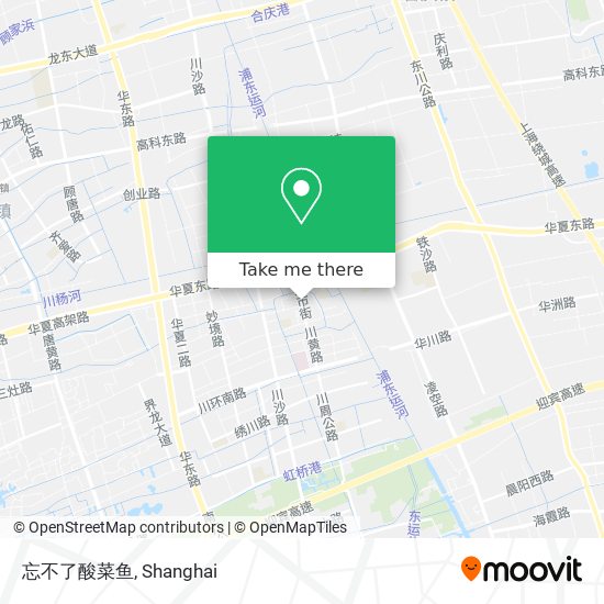 忘不了酸菜鱼 map