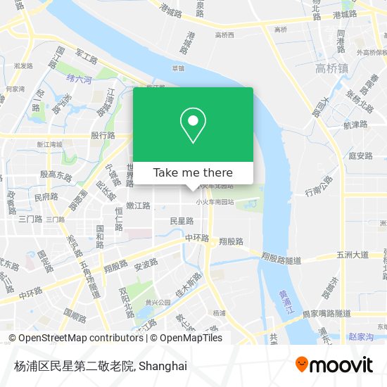 杨浦区民星第二敬老院 map