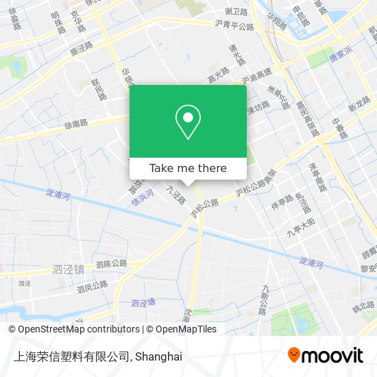 上海荣信塑料有限公司 map