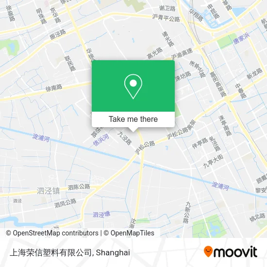 上海荣信塑料有限公司 map