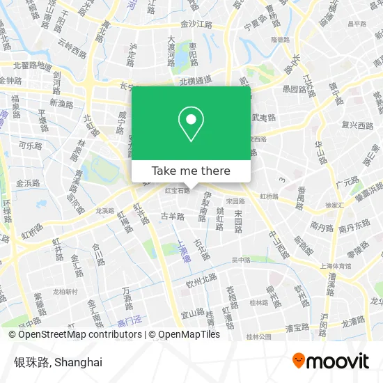 银珠路 map