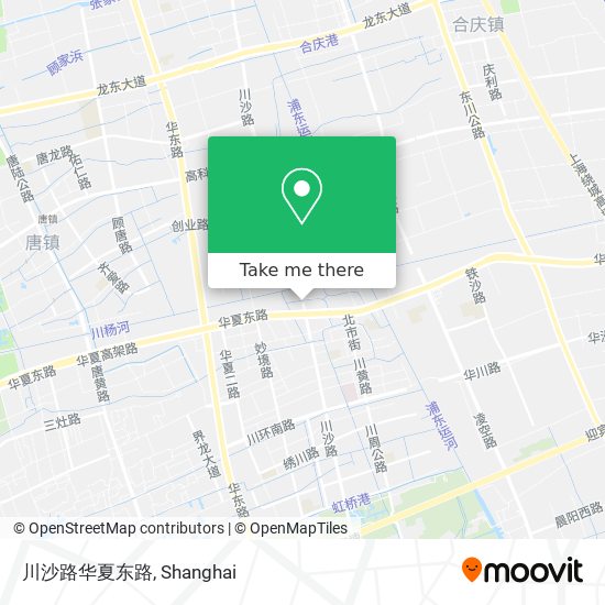 川沙路华夏东路 map