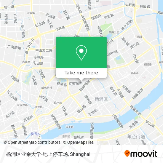 杨浦区业余大学-地上停车场 map