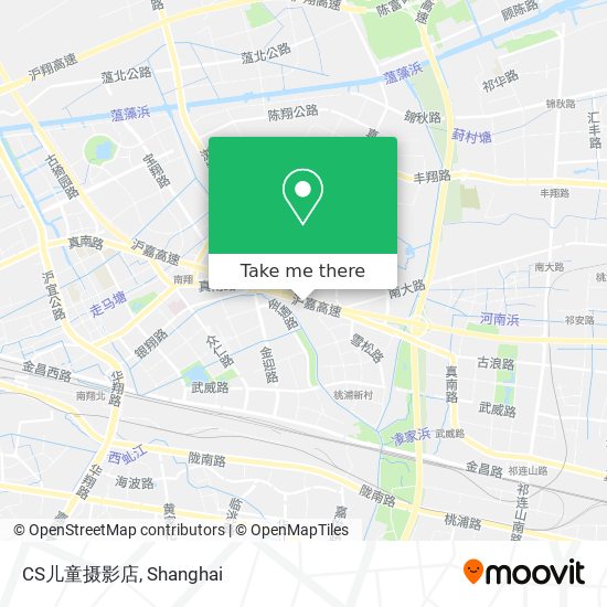 CS儿童摄影店 map