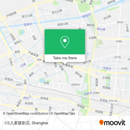 CS儿童摄影店 map