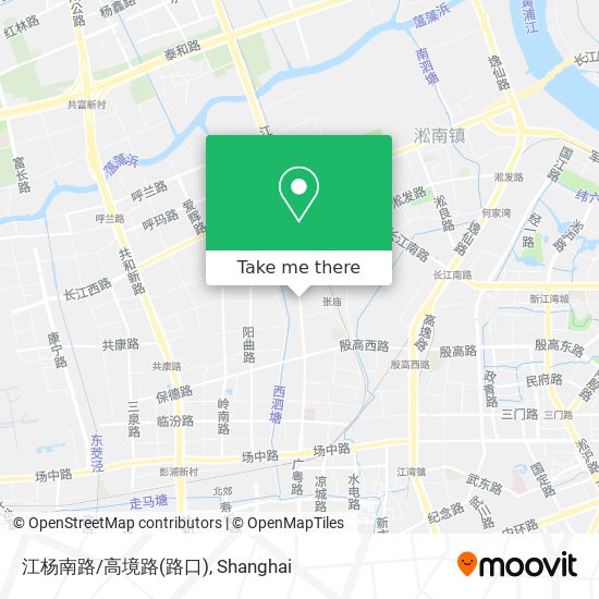 江杨南路/高境路(路口) map