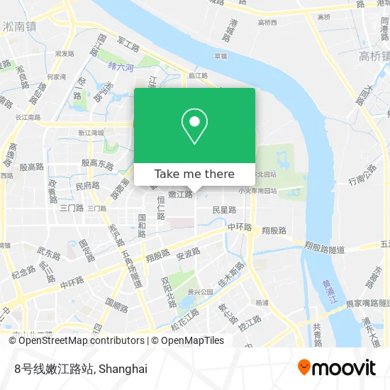 8号线嫩江路站 map