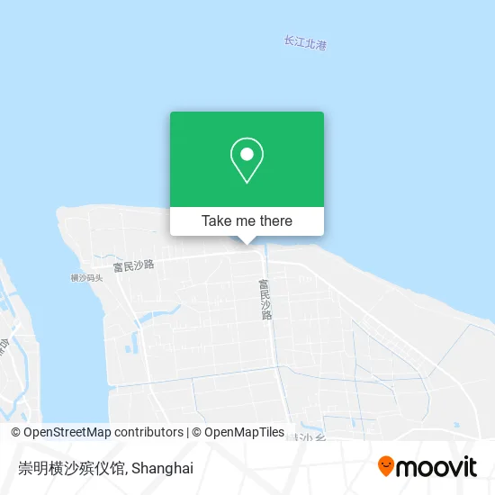 崇明横沙殡仪馆 map