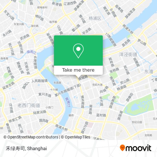 禾绿寿司 map