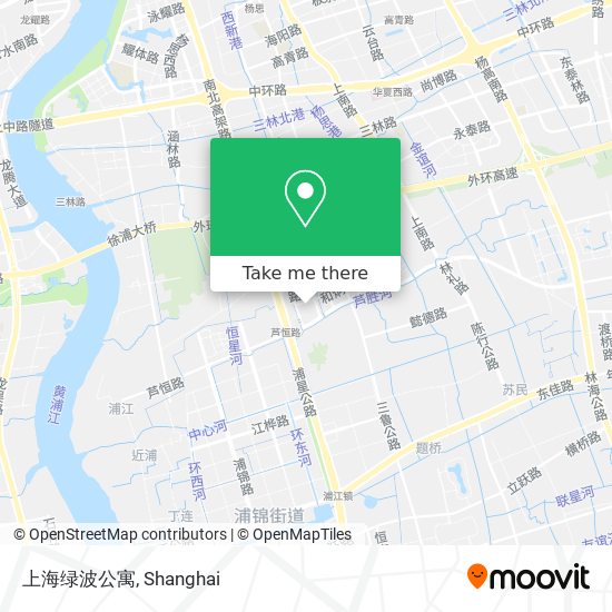 上海绿波公寓 map
