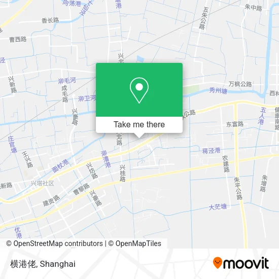 横港佬 map