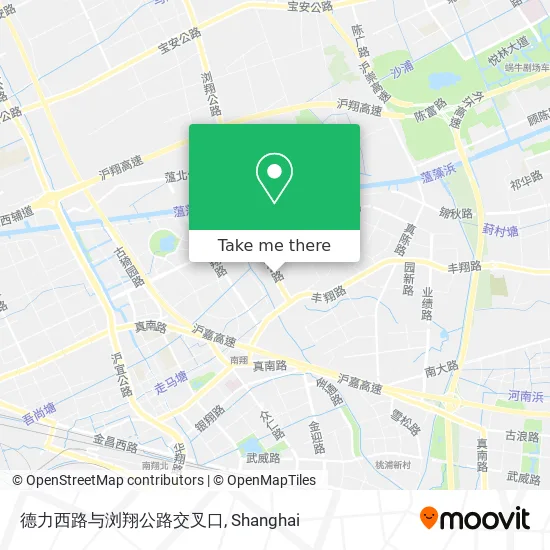 德力西路与浏翔公路交叉口 map