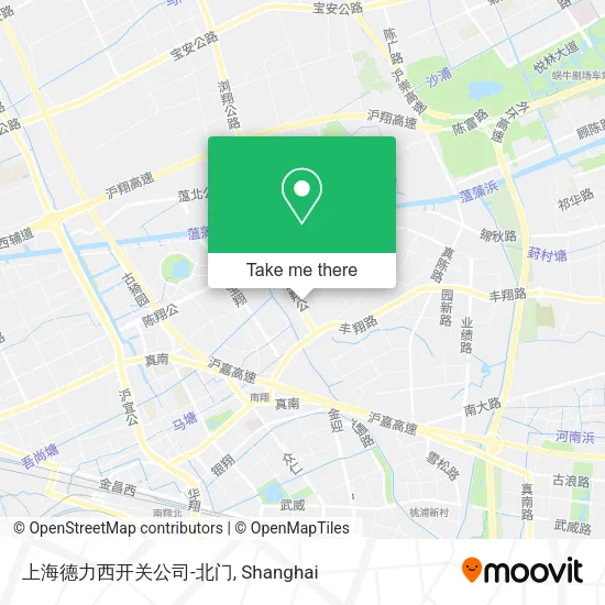 上海德力西开关公司-北门 map
