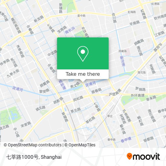 七莘路1000号 map