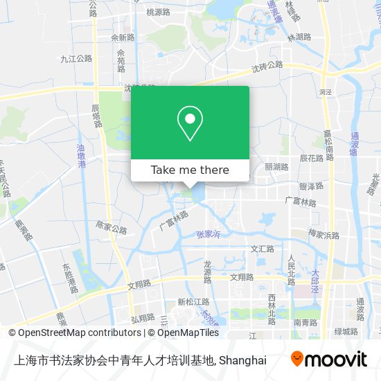 上海市书法家协会中青年人才培训基地 map