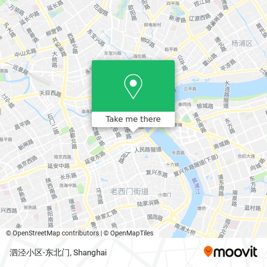 泗泾小区-东北门 map