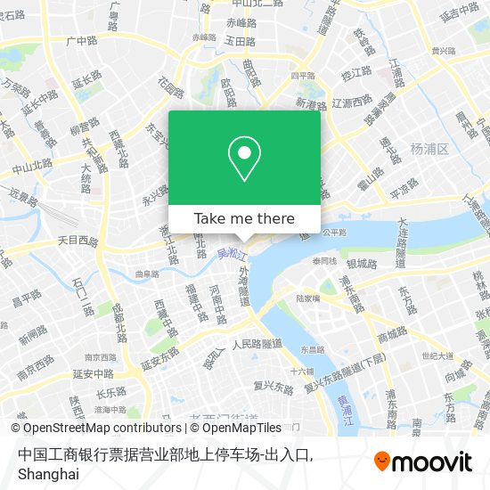 中国工商银行票据营业部地上停车场-出入口 map